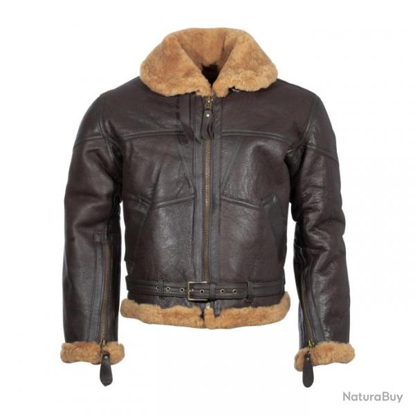 Blouson Cuir Bombardier RAF IRVIN Britannique WW2