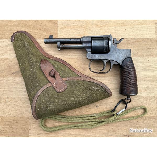 Rvolver Rast & Gasser 1898 avec son holster en toile