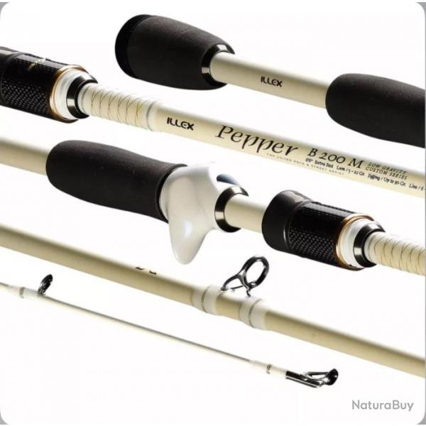 Canne casting Illex pepper x5 B 200M Fastback