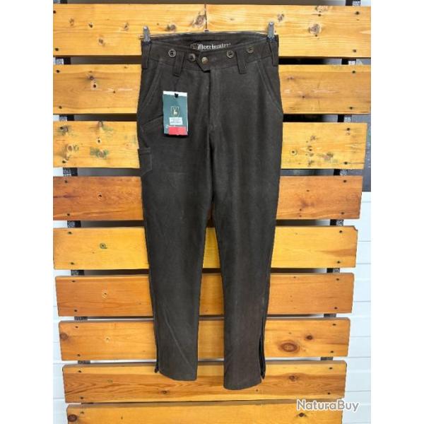 Pantalon Deerhunter Strasbourg cuir marron T40