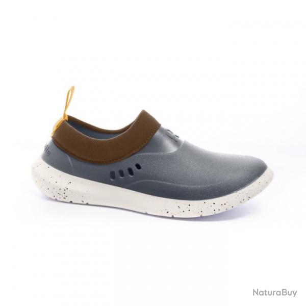 Vente flash ! Chaussure mix bleu / marron