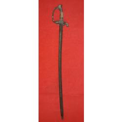 Sabre francais adjudant d infanterie modele 1845 / 1855 collection militaria histoire