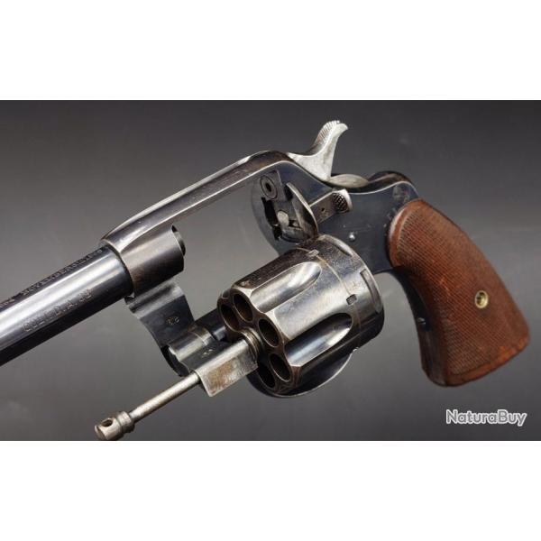 WW1 REVOLVER COLT MODELE 1892 PATENT 1888 DE 1894 POINCON L.E.B. 1917 CALIBRE 38 LONG COLT / 9.5MM -