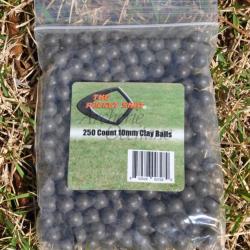 THE POCKET SHO SLINGSHOT CLAY BALLS 250 PCS