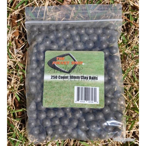 THE POCKET SHO SLINGSHOT CLAY BALLS 250 PCS