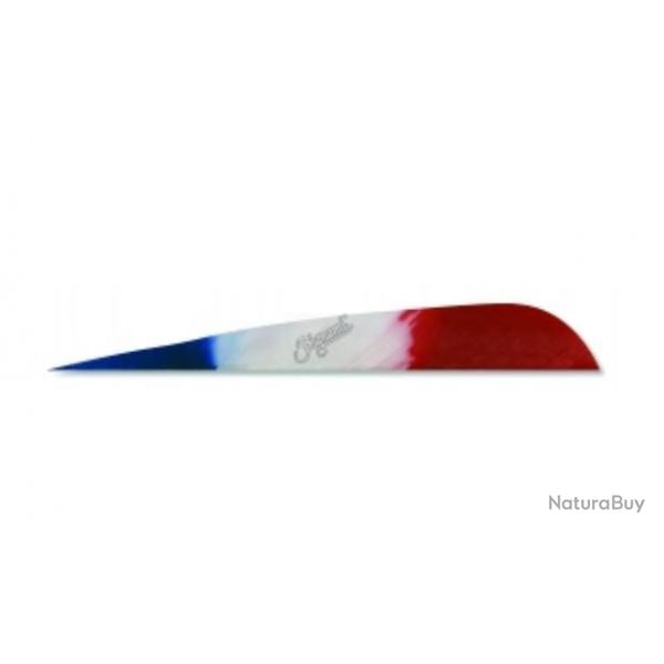 GATEWAY PLUMES NAT 3" PATRIOT BLEU BLANC ROUGE