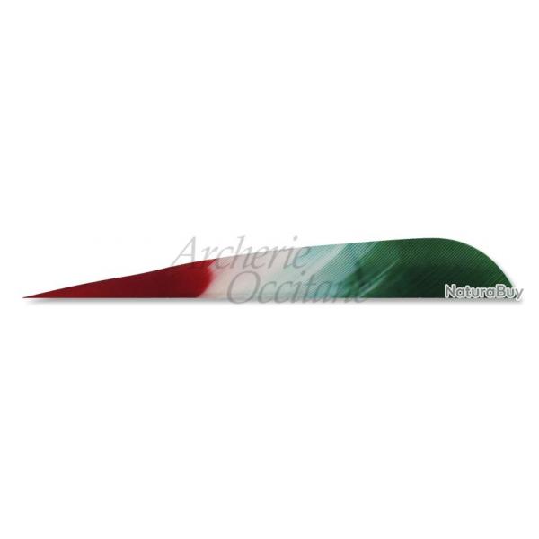 GATEWAY PLUMES NAT 5" PATRIOT ROUGE BLANC VERT