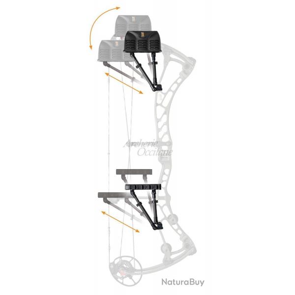 TIGHT SPOT CARQ.PIVOT LITE 2PC.5FL. Droite BLACK