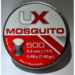 Plombs cal.4,5 plat Umarex Mosquito par 2500