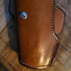 holster cuir gaucher pour colt 1911