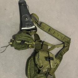 Lot complet us army brelage LC1 Lc-1 portes chargeurs m16