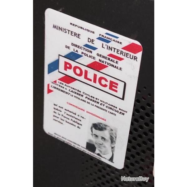 Carte id police collection cinma