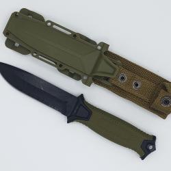 Couteau bushcraft kaki