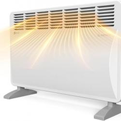 Radiateur Electrique Inertie, Chauffage d'appoint à Convection 1500W, 3 Modes, Chauffage Electrique