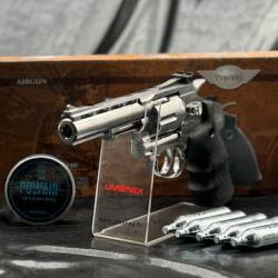 Pack Prêt a Tirer REVOLVERS LEGENDS S40 SILVER CO2 CAL 4.5 MM