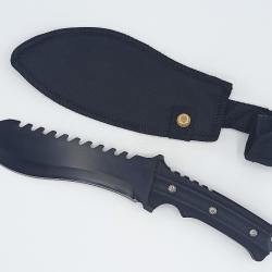 Couteau bushcraft Noir