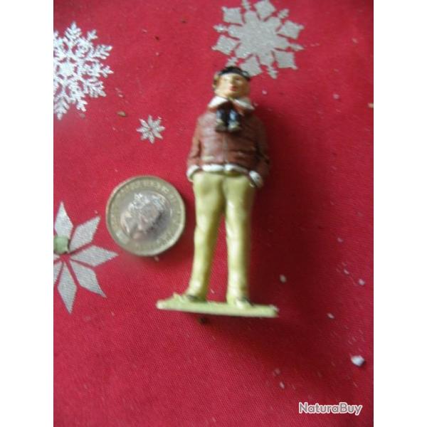 Vintage Cherilea Toys General Montgomery Figure With Binoculars