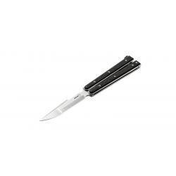 BALISONG TACTICAL SMALL LAME 88MM MANCHE G10 CLIP