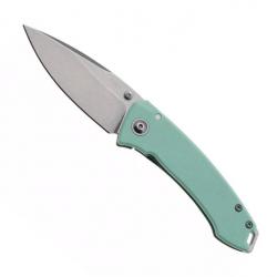 Couteau CRKT Tuna Compact (stonewashed / G10 bleu aqua)