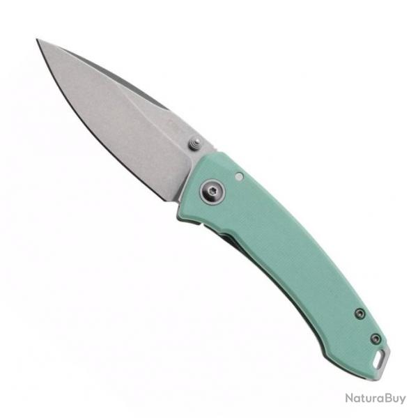 Couteau CRKT Tuna Compact (stonewashed / G10 bleu aqua)