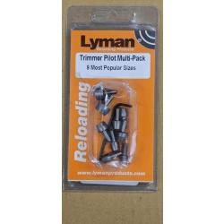 Lyman trimmer pilot multi pack 9 pièces