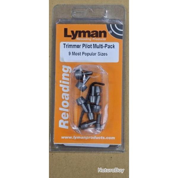 Lyman trimmer pilot multi pack 9 pices