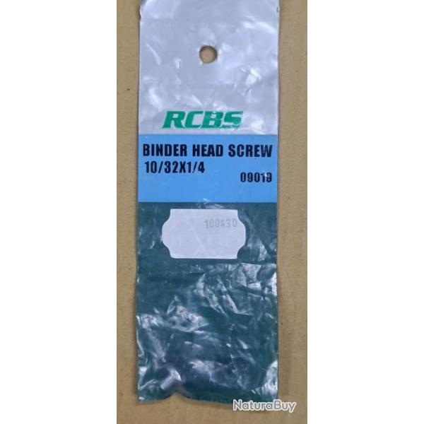 rcbs binder head screw10/32x1/4 ref 09019