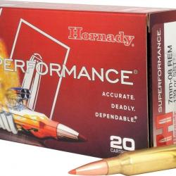 CARTOUCHES HORNADY 7MM-08 REM 139 GR SST (Copy) 10 boites ( 200 munitions )