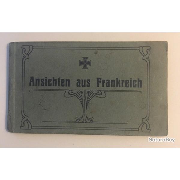 Carnet de cartes postales allemandes guerre 1914/18