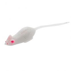 Leurre Souple Tiemco Wild Mouse Magnum 12cm 12cm 10g par 2 #26 - White Mouse