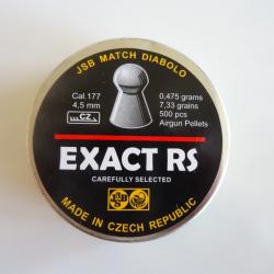 JSB plombs Exact RS 4.52 mm 0.475 gr X 5