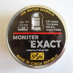 JSB plombs Exact Monster 4.52 mm 0.87 gr  X 5