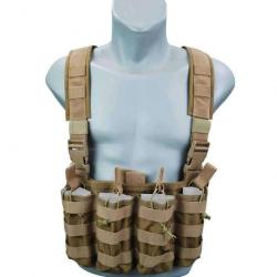 Gilet Chest Rig Bulldog Tactical Gear AK 47 - Coyote