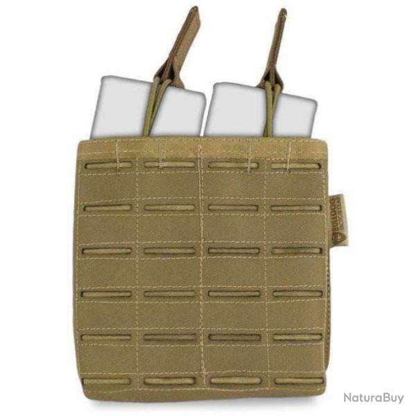 Porte-chargeur Bulldog Tactical Gear LAZER OPEN TOP 2X1 - Coyote