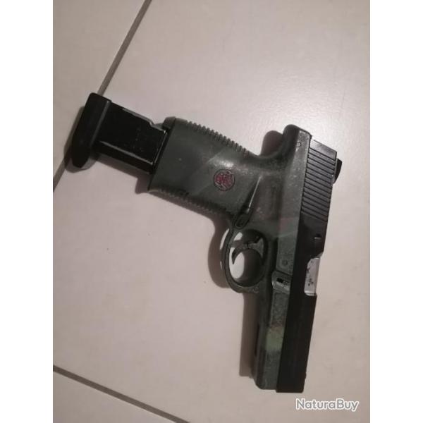 Pistolet airsoft Smith & Wesson blowback co2 sw40F 6mm