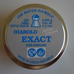 JSB plombs Exact Jumbo EXPRESS 5.52 mm 0.93 gr X 5