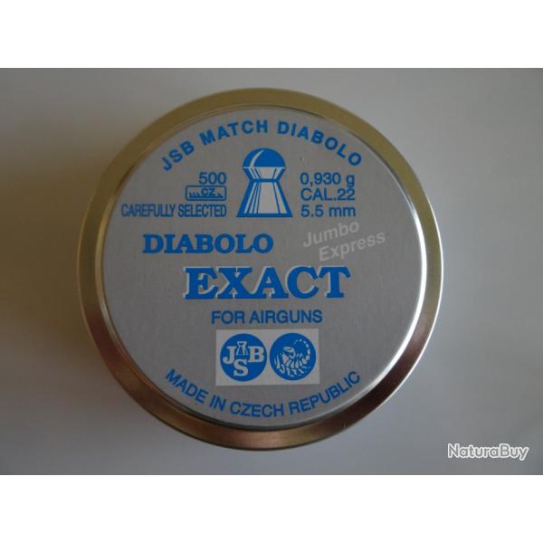 JSB plombs Exact Jumbo EXPRESS 5.52 mm 0.93 gr X 5