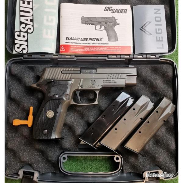 Pistolet semi-automatique SIG SAUER modle P226 Lgion - Calibre 9x19 + Mallette et 4 chargeurs (Occ