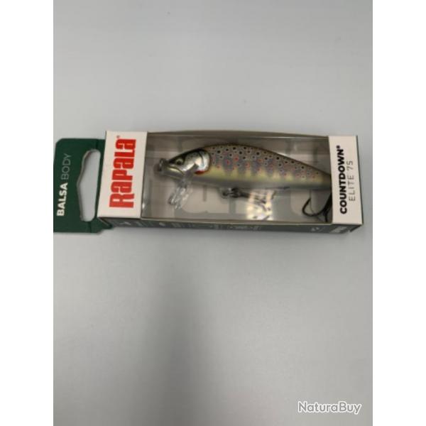 Leurre dur Rapala coutdown lite 75 7,5cm truite