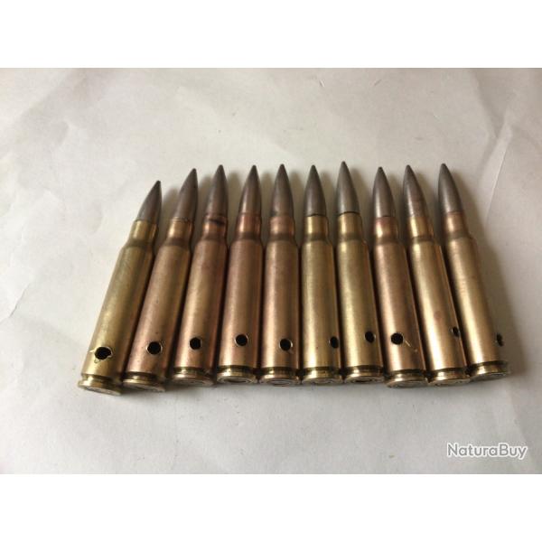 VENDU PAR LE-CUIRASSIER LOT N1 DE 10 BALLES NEUTRALISES CALIBRE 7,5 MM