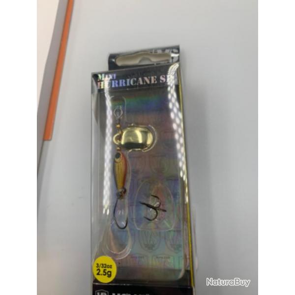 Cuillre tournante mini hurricane,Volkien sol 2.5g