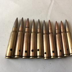 VENDU PAR LE-CUIRASSIER LOT N° 3 DE 10 BALLES DE CALIBRE 7,5 MAS