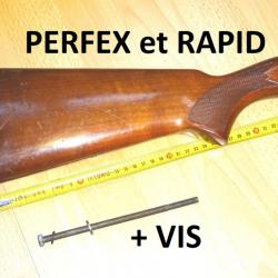 crosse + vis fusil PERFEX et crosse RAPID MANUFRANCE crosse perfex - VENDU PAR JEPERCUTE (a7439)