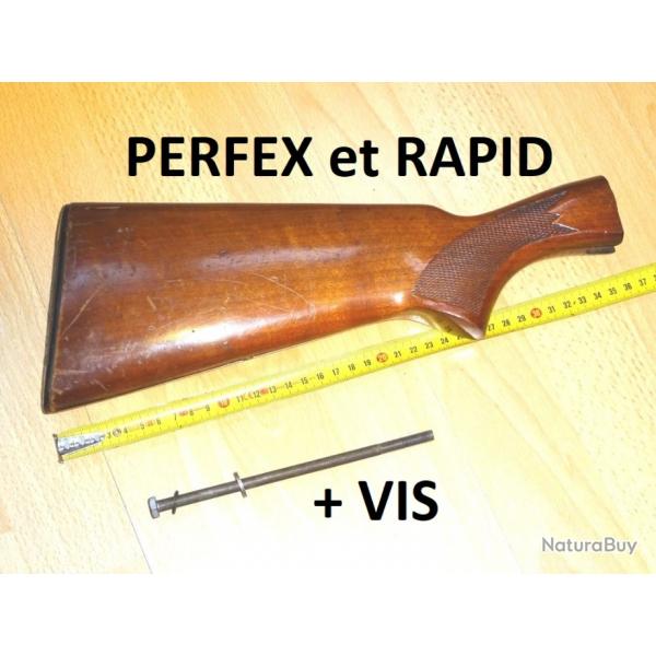 crosse + vis fusil PERFEX et crosse RAPID MANUFRANCE crosse perfex - VENDU PAR JEPERCUTE (a7439)