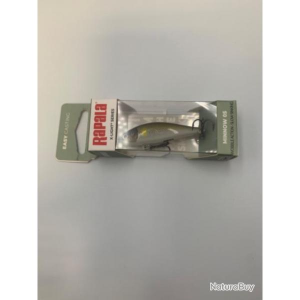 Leurre dur Rapala minnow 05 ,5cm 4g naturelle