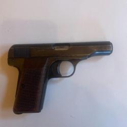 PISTOLET BROWNING FN HESTAL MOD 1910 CAL 7,65 32ACP