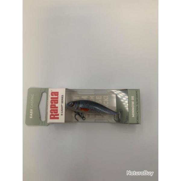 Leurre dur Rapala minnow 05 ,4g naturelle