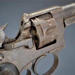 REVOLVER Modèle 1885 d'ESSAI PROTOTYPE du MAS1887 et MAS1892 en Calibre 11 mm MAS1873 - FRANCE XIXè 