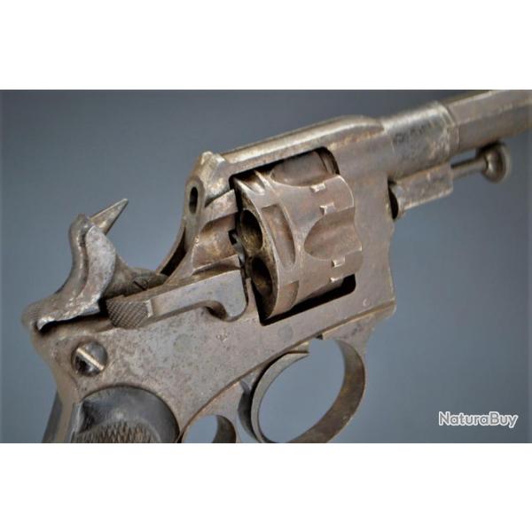 REVOLVER Modle 1885 d'ESSAI PROTOTYPE du MAS1887 et MAS1892 en Calibre 11 mm MAS1873 - FRANCE XIX 