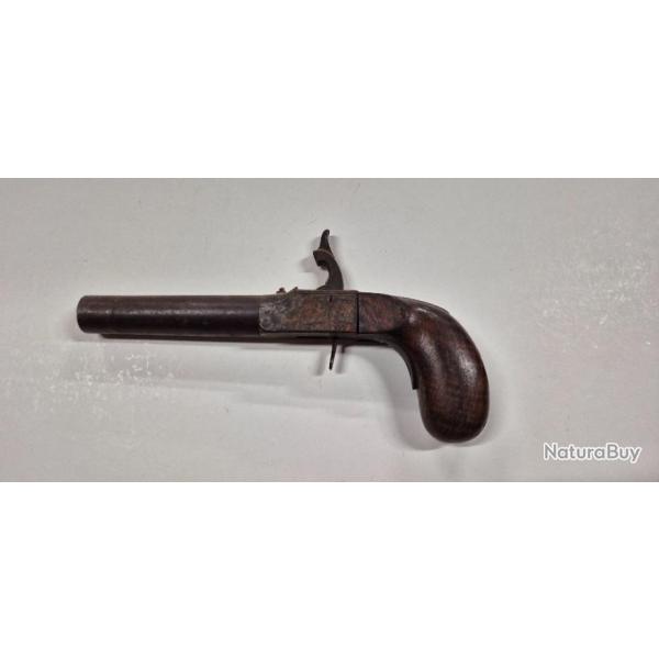 Gos pistolet a poudre noire du XIX eme siecle n 12